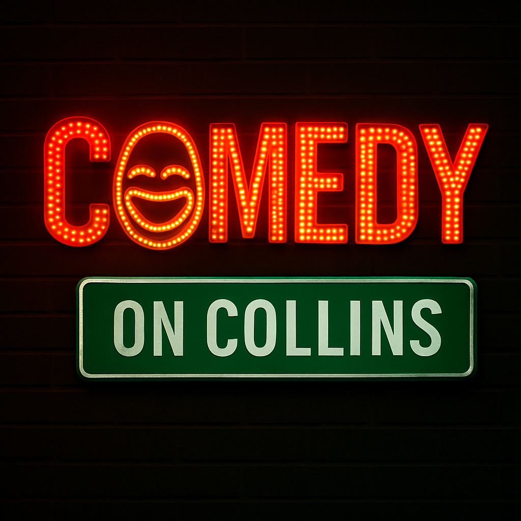 Comedy on Collins logo
