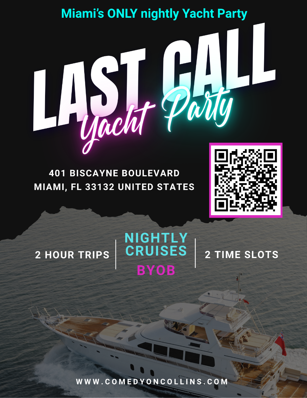 Comedy Cruise Flyer